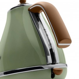 DeLonghi Icona Vintage Series Water Kettle (KBOV2001 Olivia Green)