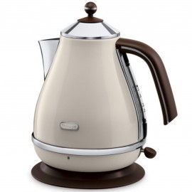 DeLonghi Icona Vintage Series Water Kettle (KBOV2001 DolceVita White)