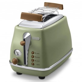 DeLonghi Icona Vintage Series Toaster (CTOV2103 Olivia Green)