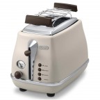DeLonghi Icona Vintage Series Toaster (CTOV2103 DolceVita White)