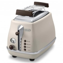DeLonghi Icona Vintage Series Toaster (CTOV2103 DolceVita White)