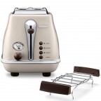 DeLonghi Icona Vintage Series Toaster (CTOV2103 DolceVita White)