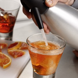 iSi Soda Siphon Soda Maker (Stainless Steel) - 1L