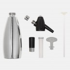Starting Kit Set - iSi Soda Siphon Soda Maker (Stainless Steel) - 1L & iSi Soda Maker Chargers (20 Pieces)