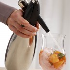Starting Kit Set - iSi Soda Siphon Soda Maker (Stainless Steel) - 1L & iSi Soda Maker Chargers (20 Pieces)