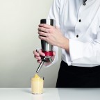 Starting Kit Set - iSi Gourmet Whip Cream Whipper (Stainless Steel) - 0.5L & iSi Cream Whipper Professional Chargers (20 Pieces)